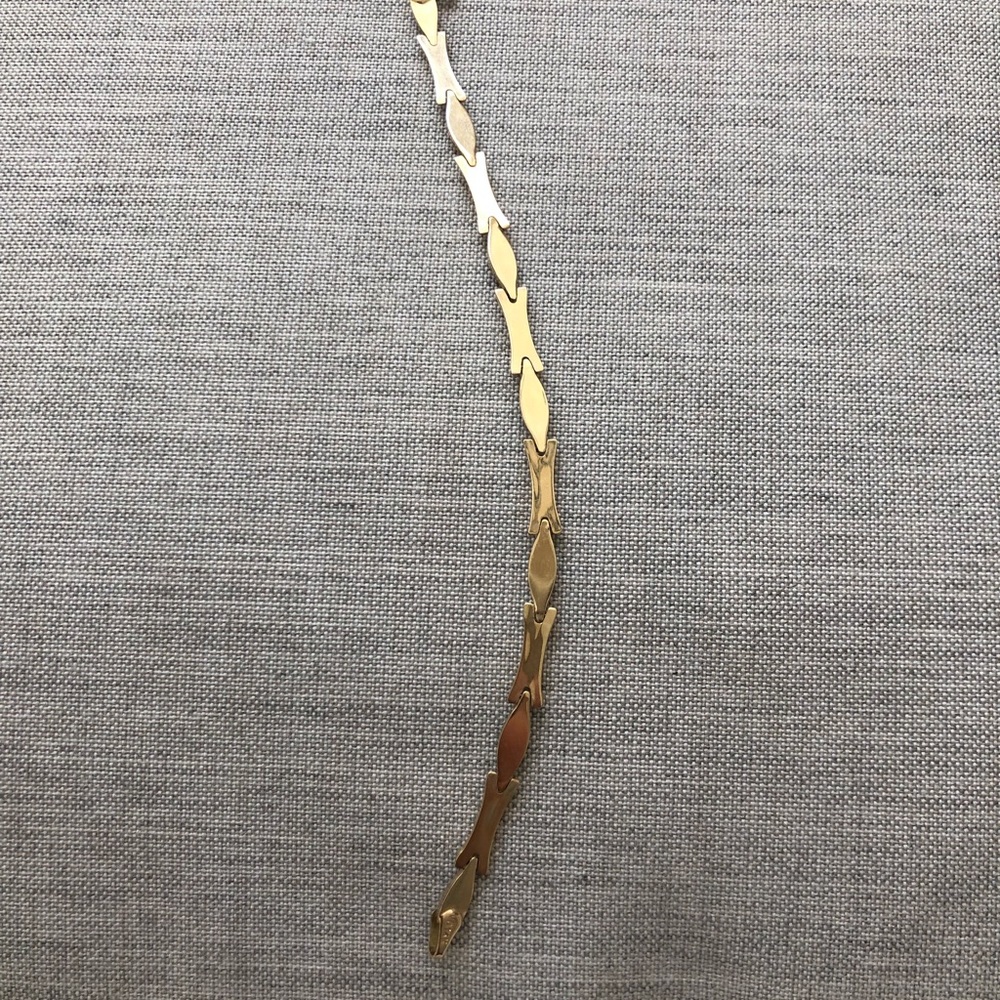Gold bracelet! 14k gold -real